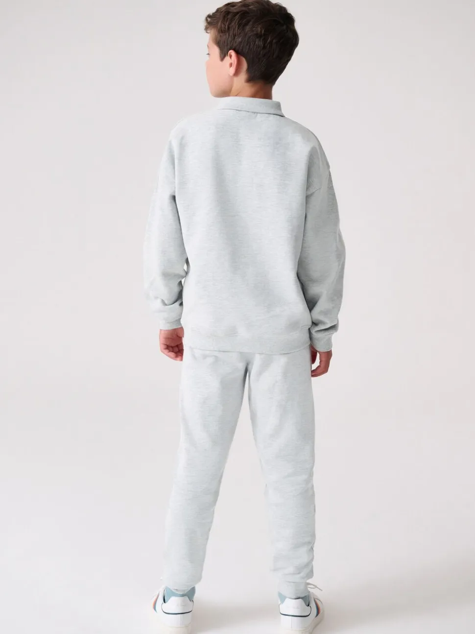 Ensemble sweat-shirt et survêtement Paul Smith Junior gris