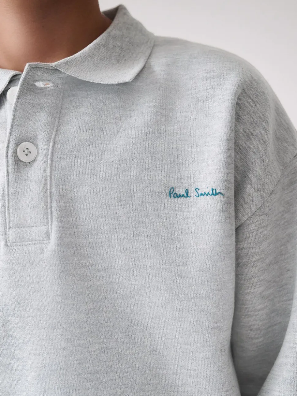 Ensemble sweat-shirt et survêtement Paul Smith Junior gris