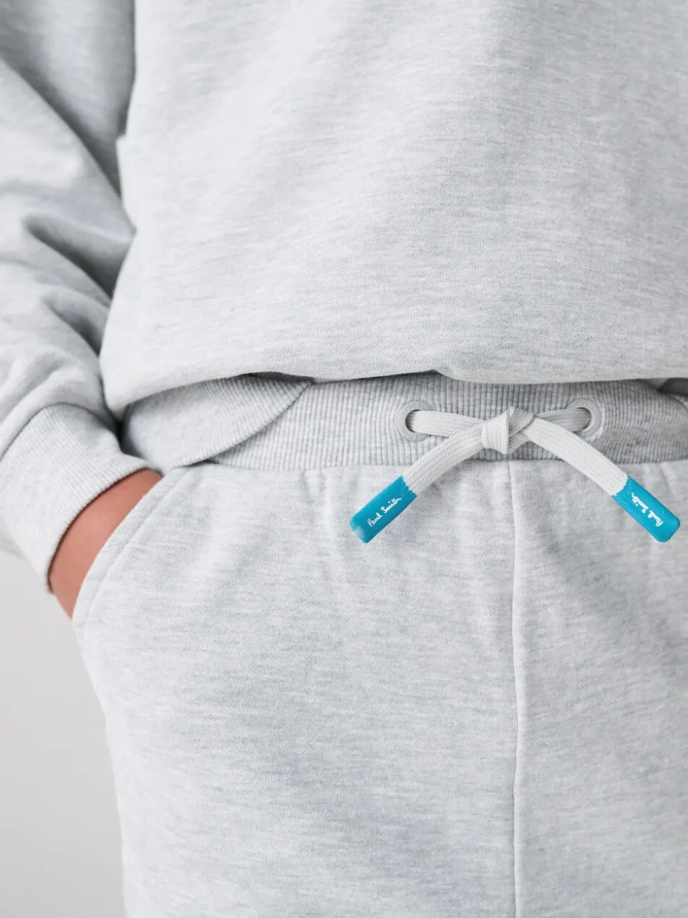 Ensemble sweat-shirt et survêtement Paul Smith Junior gris