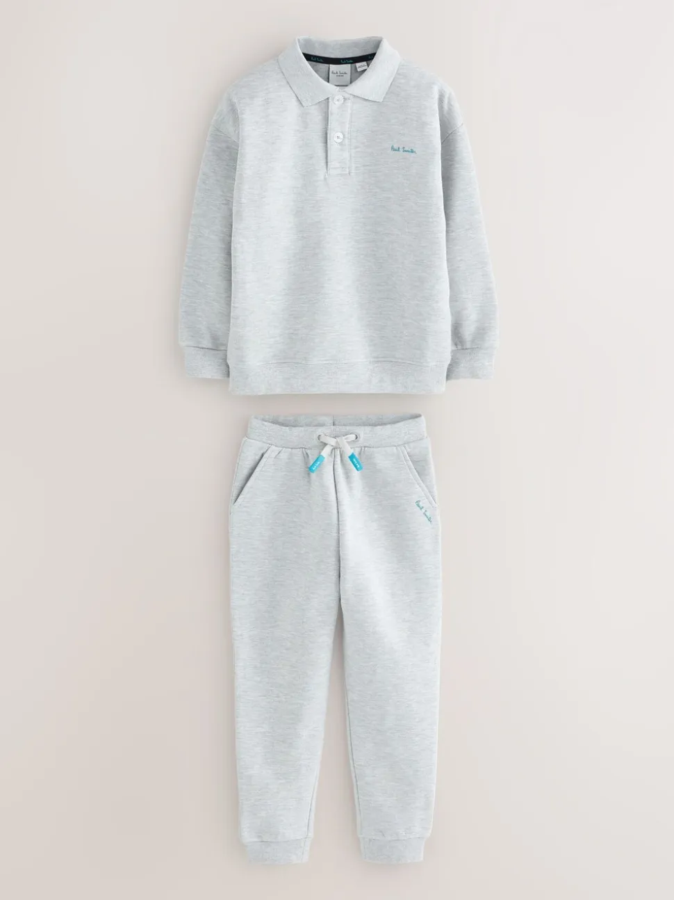 Ensemble sweat-shirt et survêtement Paul Smith Junior gris