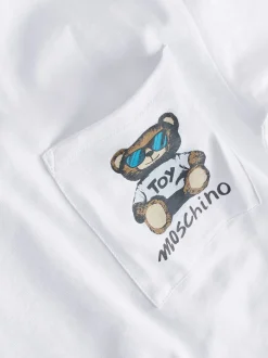 Ensemble t-shirt et short à logo Moschino