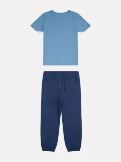 Ensemble T-shirt et Survêtement à empiècement contrasté New Balance