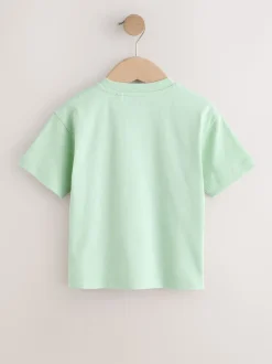 Ferme aquarelle verte - Lot de 3 t-shirts graphiques à manches courtes (3mois7ans)