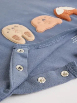 Forêt de Bleu - Ensemble haut et legging bébé 2 pièces (0mois-3ans)