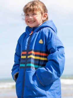 Frugi Bleu Atlantic Peignoir à langer