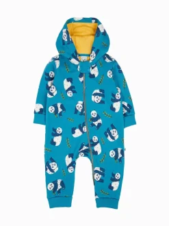 Frugi Costume Bleu Tout-en-un Se blottir