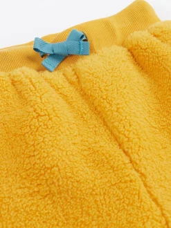 Frugi Pull en polaire jaune Ted