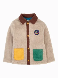 Frugi Veste marron en velours côtelé douillet