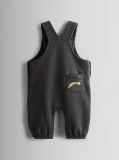 Fusée Gris anthracite - JoJo Maman Bébé 2-ensemble salopette et haut