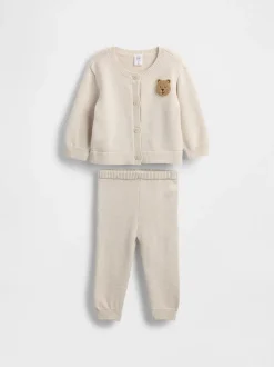 Gap Brannan Bear Cardigan Set (0-24mths)