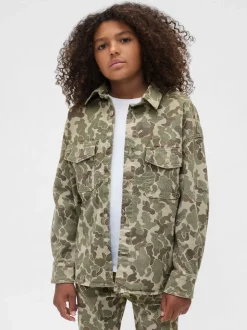 Gap Chemise décontractée en denim camouflage (4-13ans)