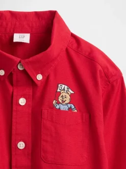 Gap Chemise Oxford brodée (6mois-5ans)