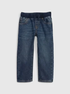 Gap Jean droit taille haute à enfiler (6mois-5ans)