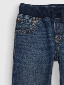 Gap Jean droit taille haute à enfiler (6mois-5ans)