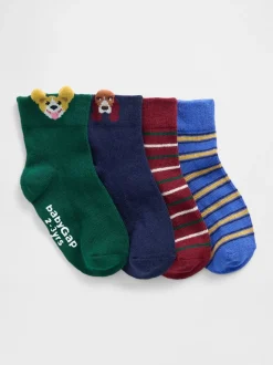 Gap Quarter Crew Socks 4 (nouveau-né24mois)