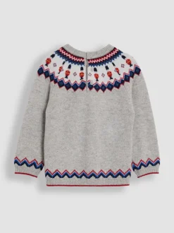 Garde gris de Londres - Pull JoJo Maman Bébé Personnage Fair Isle