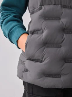 Gilet Baker by Ted Baker gris Résistant à la douche