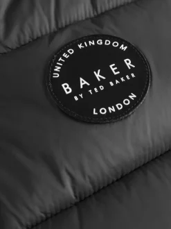 Gilet matelassé Baker by Ted Baker noir résistant à la douche