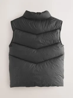 Gilet matelassé Baker by Ted Baker noir résistant à la douche