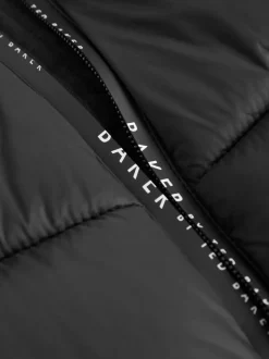 Gilet matelassé Baker by Ted Baker noir résistant à la douche