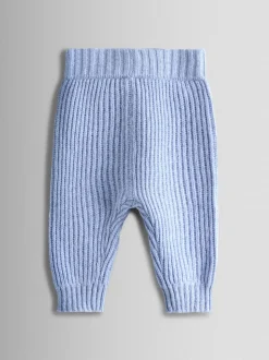 Girafe bleu pâle - Ensemble haut et bas JoJo Maman Bébé en maille