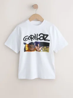Gorillaz blanc - T-shirt pour groupe (3-16ans)