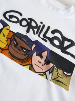 Gorillaz blanc - T-shirt pour groupe (3-16ans)