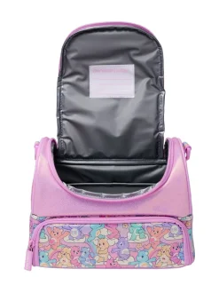 Grande boîte à lunch Smiggle Care Bears avec sangle