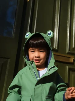 Grenouille verte Personnage - Manteau imperméable (3 mois-7 ans)