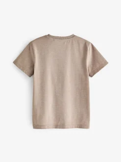 Grège naturel - T-shirt Manches courtes (3-16ans)