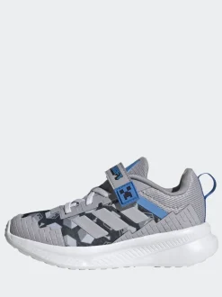 Gris - adidas Minecraft Forarun 4.0 Baskets enfant