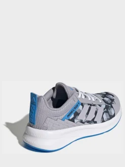 Gris - adidas Minecraft Fortarun 4.0 Baskets junior