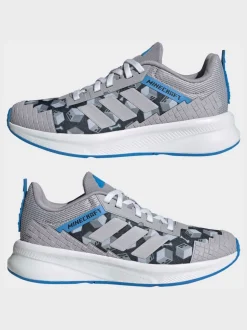 Gris - adidas Minecraft Fortarun 4.0 Baskets junior