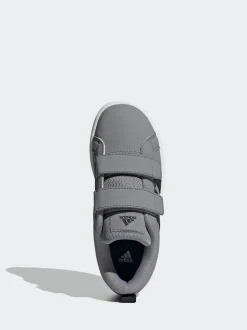 Gris - adidas VS Pace 2.0 Baskets enfant à crochets et boucles