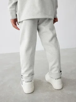 Gris - Baker by Ted Baker ensemble 3 pièces T-shirt, veste et pantalons texturés