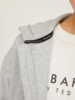 Gris - Baker by Ted Baker - Ensemble à capuche et jogging zippés en coton 100%.