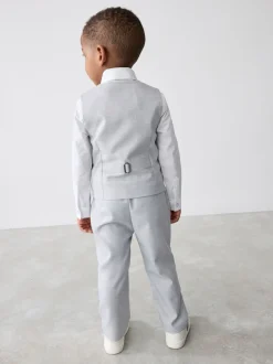 Gris - Baker by Ted Baker Ensemble Gilet Chemises et Pantalons