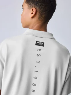 Gris - Baker by Ted Baker ensemble polo et short oversize