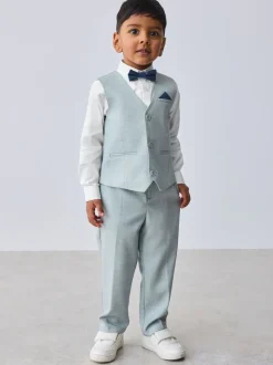 Gris - Baker by Ted Baker Ensemble Gilet Chemises et Pantalons