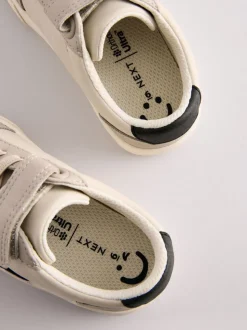 Gris - Baskets à lacets élastiques à fermeture tactile