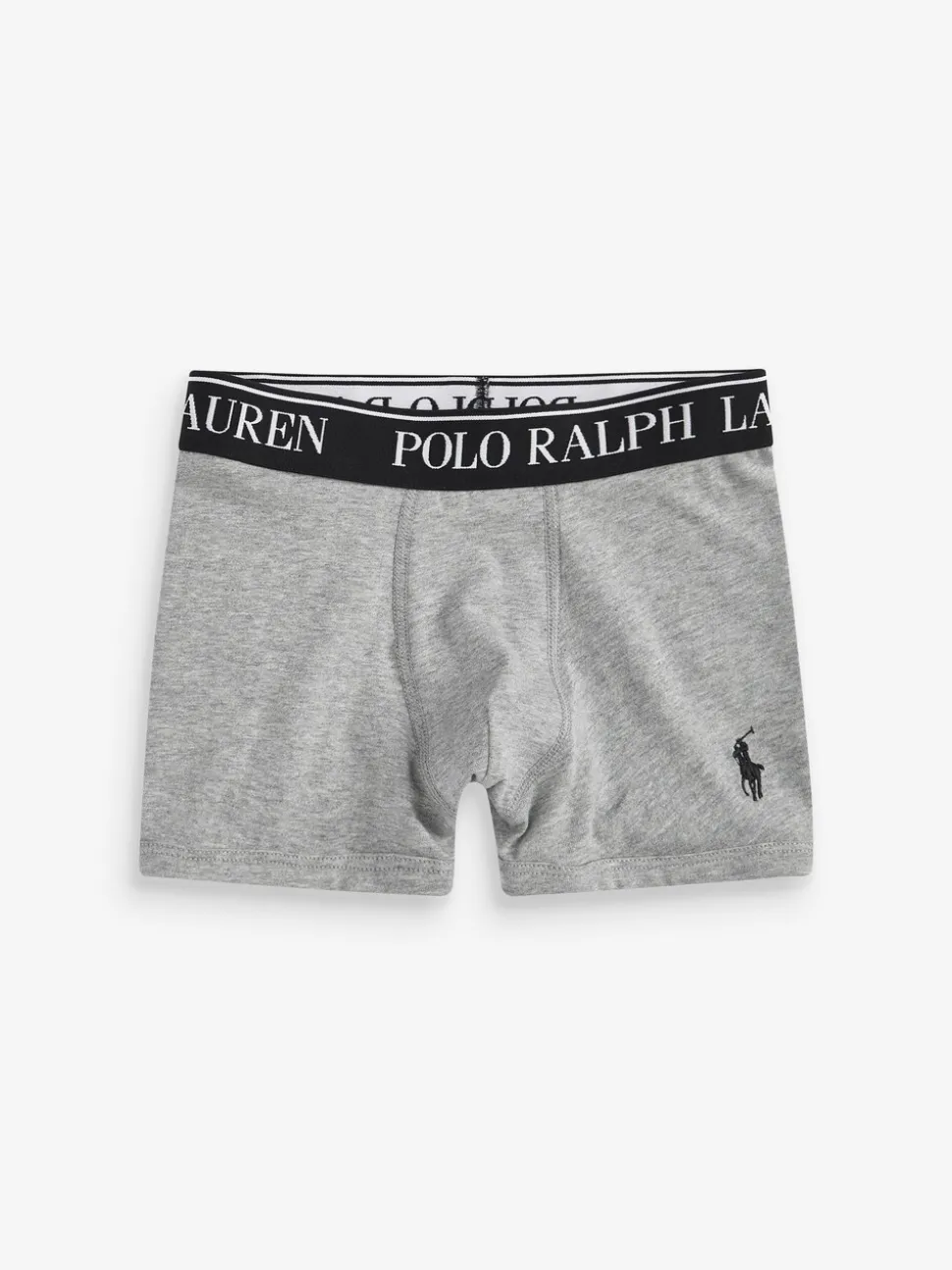Gris - Boxers Polo Ralph Lauren en coton stretch à logo 3 Lot