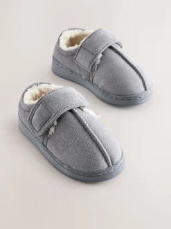 Gris - Chaussons Cupsole doublés chauds