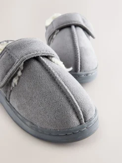 Gris - Chaussons Cupsole doublés chauds