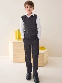 Gris - Débardeur pour l'école (3-16ans)