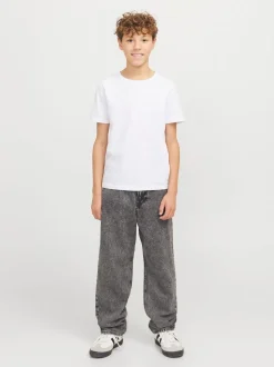 Gris - JACK & JONES Jean Chris Junior coupe décontractée