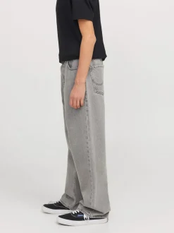 Gris - Jean JACK & JONES Junior Alex coupe ample