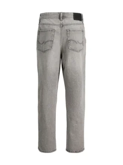 Gris - Jean JACK & JONES Junior Chris coupe décontractée noir