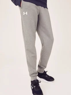 Gris - Joggers de fleece rivale de sous armure