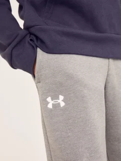 Gris - Joggers de fleece rivale de sous armure