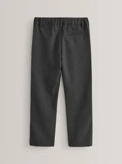 Gris - Lot de 5 pantalons d’école à enfiler coupe standard (3-17ans)